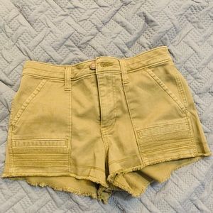 Abercrombie navy green shorts